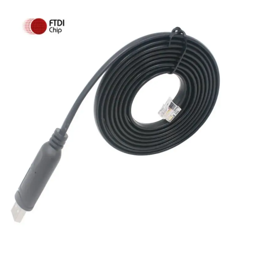 USB к RS232 RJ12 6P6C сетевой последовательный консольный маршрутизатор адаптер