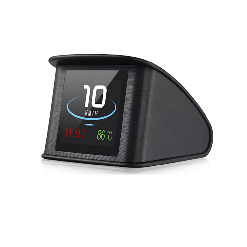 Смарт P10 головой вверх Дисплей автомобиля OBD2 читатель кода цифровой манометр