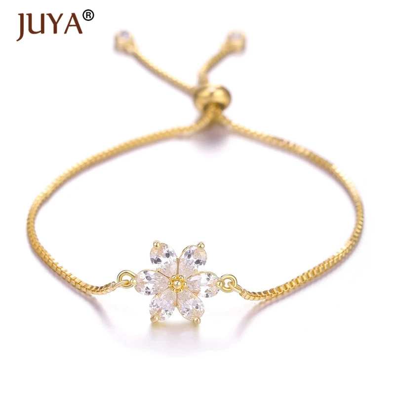 Gold copper zircon bracelet femme latest design 10 styles fashion charms evil eye bracelets for men women armband pulsera - Окраска металла: Gold