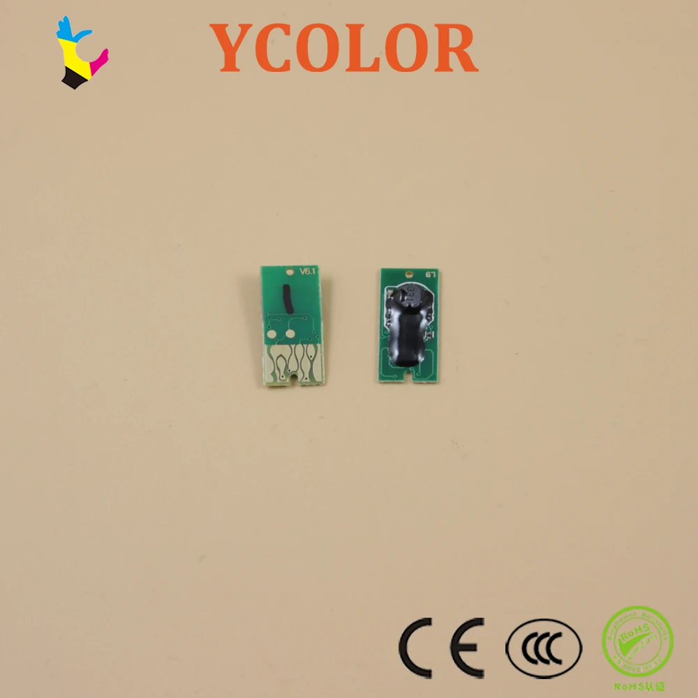 

Быстрая доставка! 55 шт./лот сбрасываемый чип чернильного картриджа для Epson Stylus Pro7900 9900 7910 чип картриджа принтера