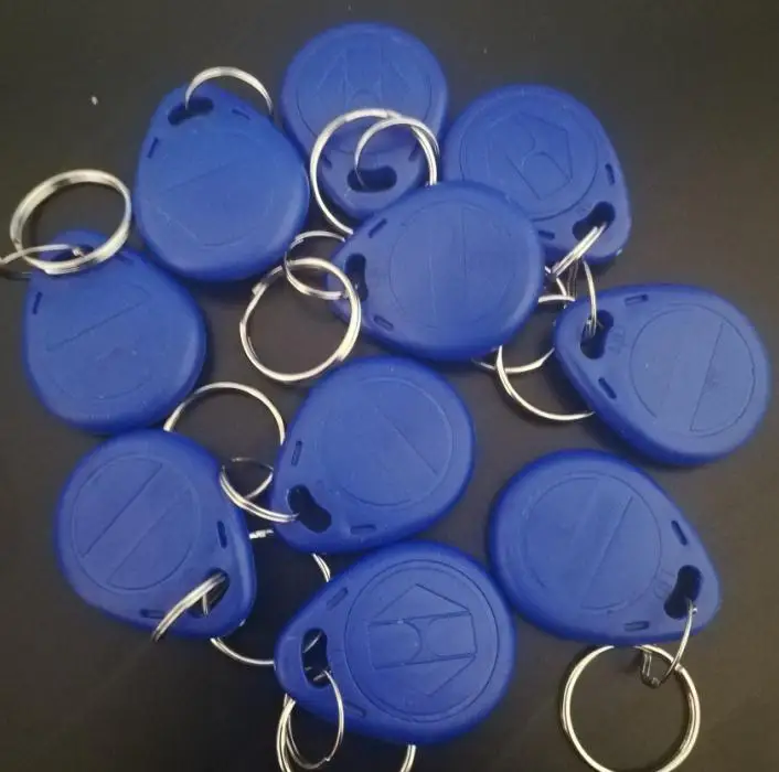 20x125khz keyfobs 125 кГц 13,56 МГц RFID Копир IC/ID считыватель писатель машина Дубликатор Cloner для EM4305 T5577 UID Сменные S50 карты - Цвет: 20x125khz keyfobs