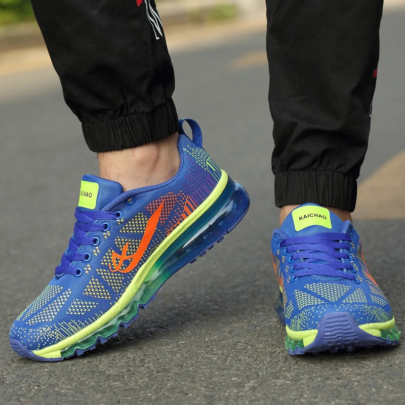 Новый Бренд Дизайнер Мужчины Повседневная Обувь Смешанные Цвета Летать