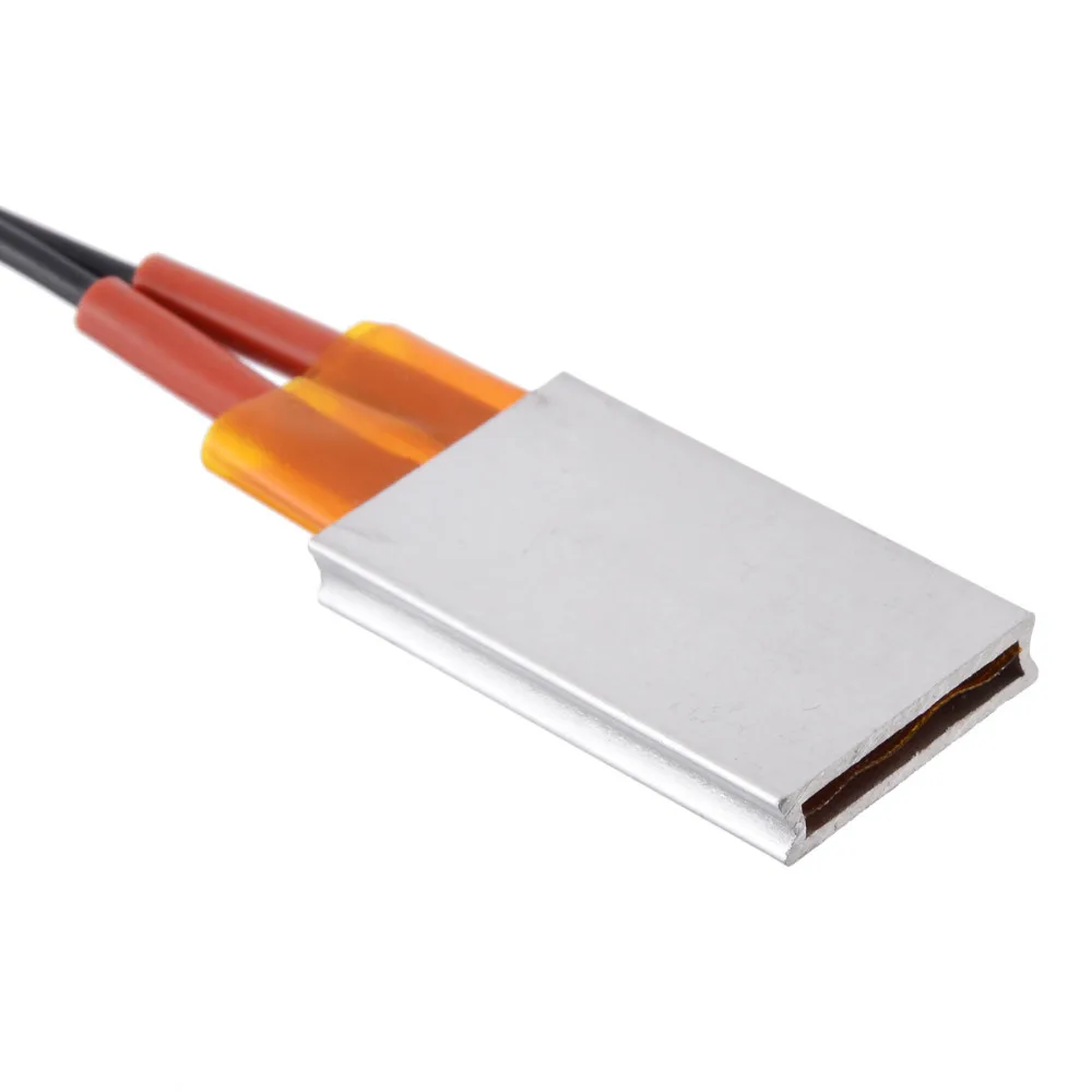 AC DC 12V 50W термостат PTC алюминиевый электрический нагреватель пластина