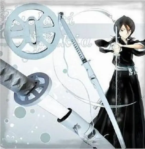 S3112 Аниме BLEACH LUCIA XIUBESUO RUKIA KUCHIKI SODE NO shirayaki Save 43 5&quot|sword sword|sword bleachsword anime |