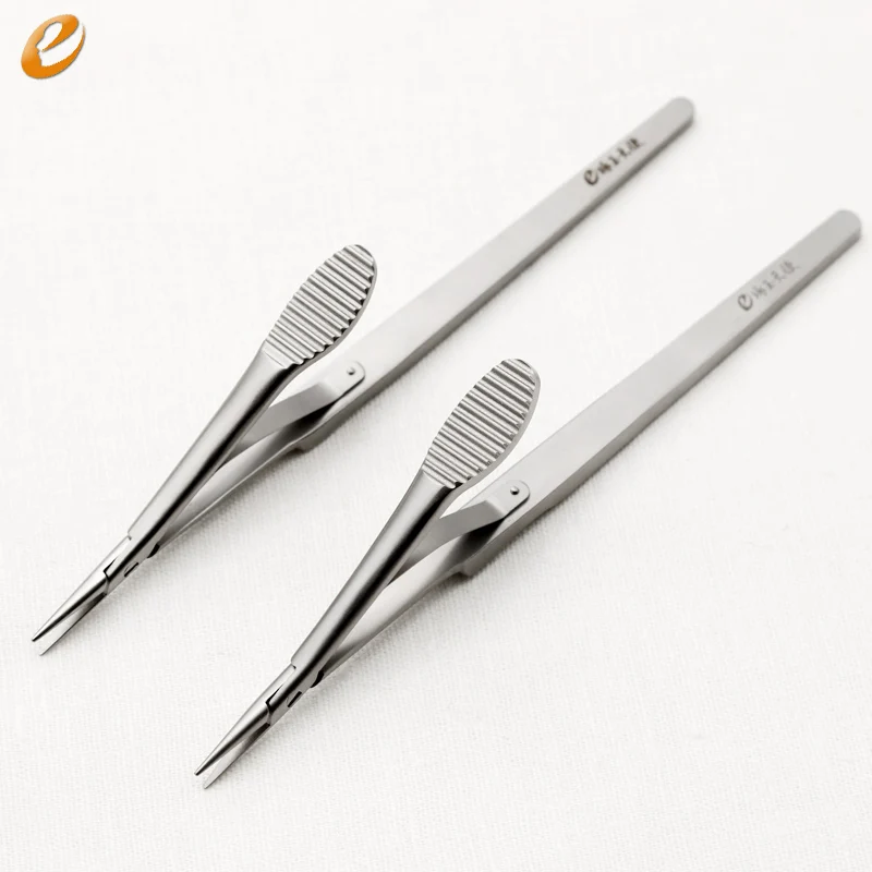 Stainless Steel Needle Holder Surgical Instruments And Tools 13cm | Eyelid