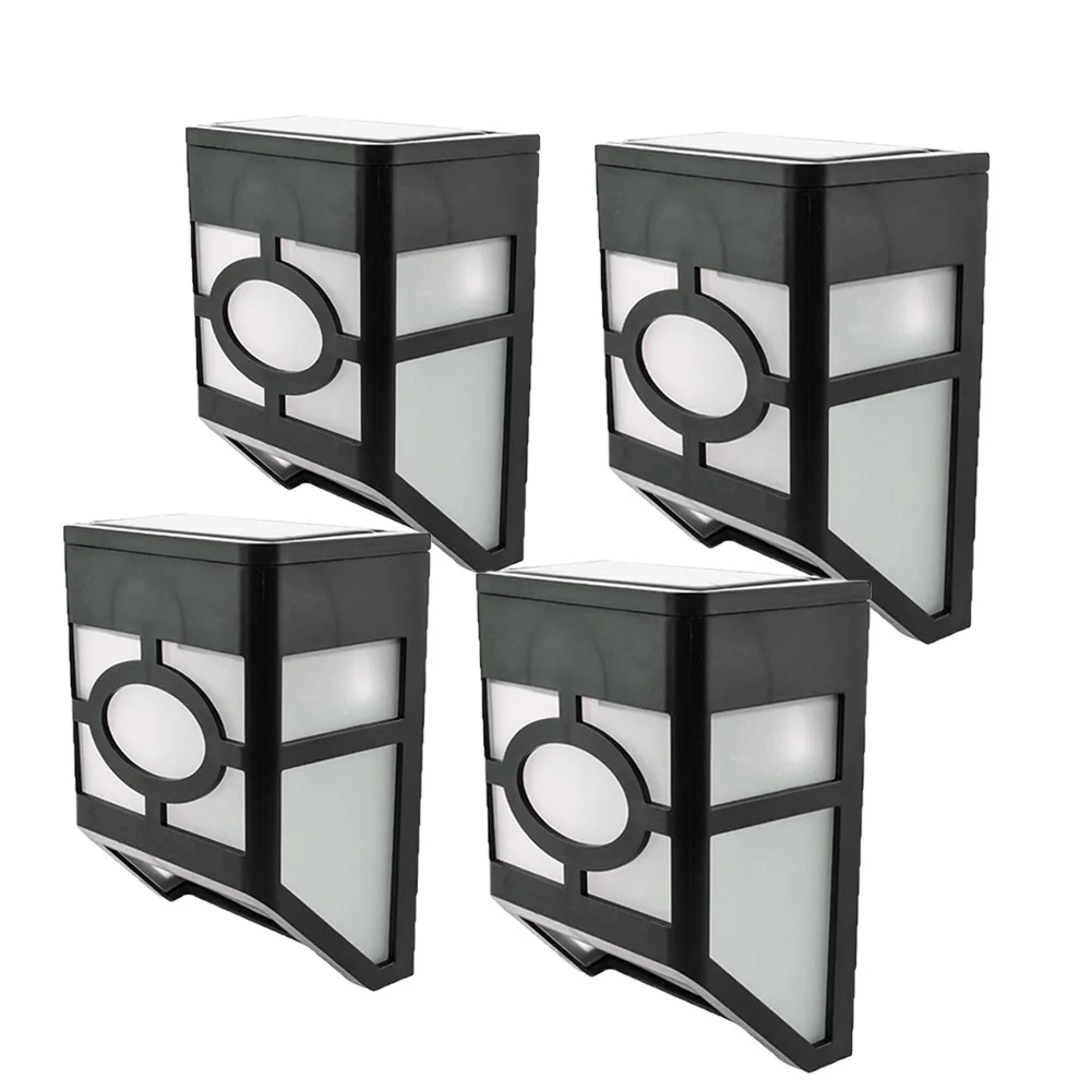 4 pcs Led Solar Light PIR Motion Sensor Street Waterproof Outdoor Garden Decoration Security Lamp | Лампы и освещение