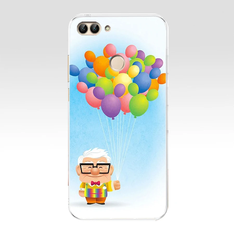 50 F huawei P Smart чехол TPU Мягкий силиконовый прозрачный чехол для телефона huawei P Smart Cover FIG-LX1 Enjoy 7S Чехол - Цвет: 50