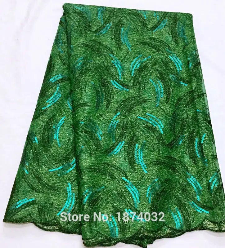 2016 Африканский французский Кружево Ткань бусинами высокое качество CA127 Renda Тюль