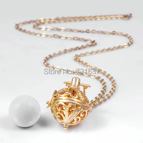 Золотая гармония плюшевый кулон звонкий шар для беременности Мексиканская Бола