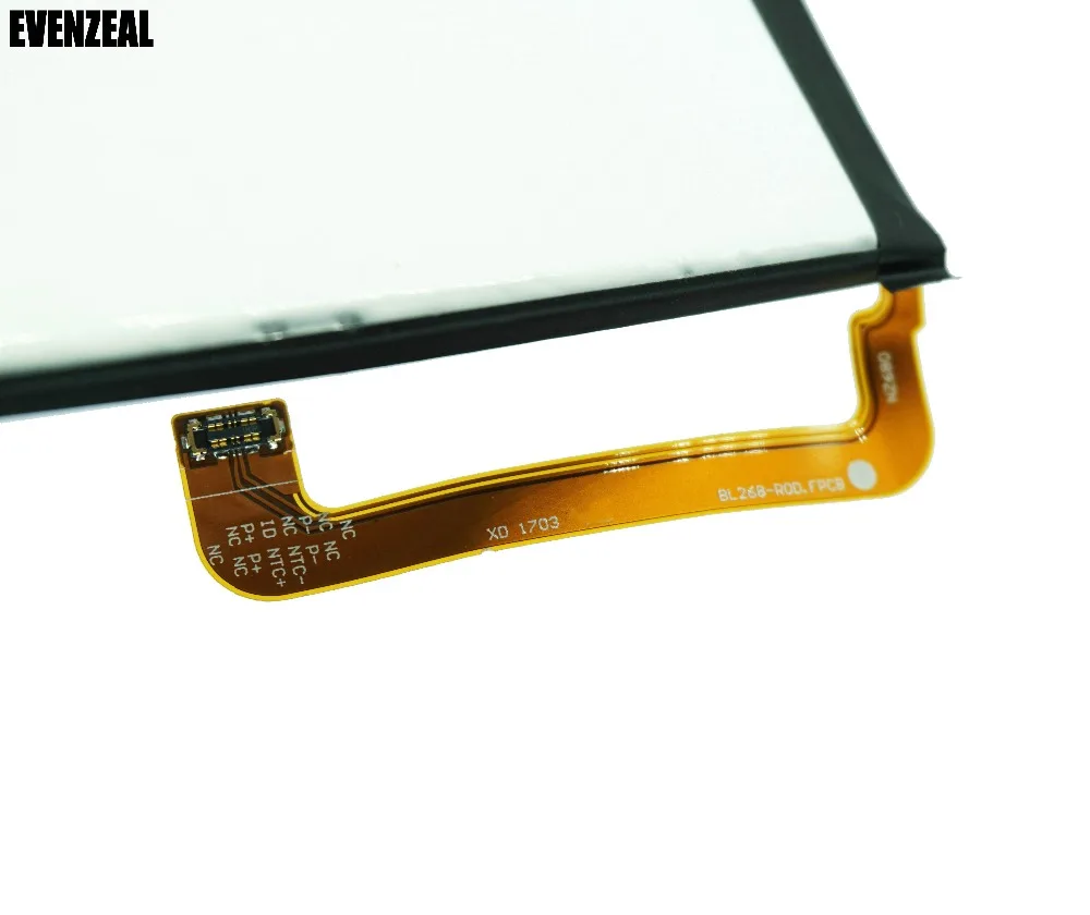 EVENZEAL 1 шт умный мобильный телефон Литий-полимерный аккумулятор для Lenovo zuk Z2131 Z2 BL268