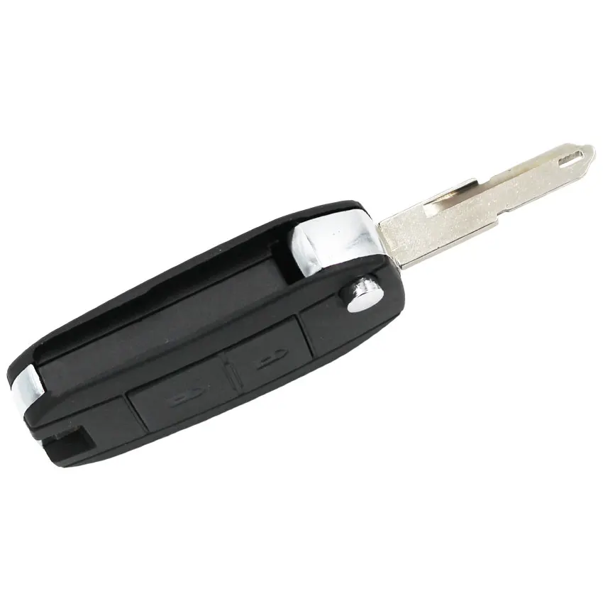 2 кнопки складной пульт дистанционного ключа оболочки чехол Fob флип умный корпус