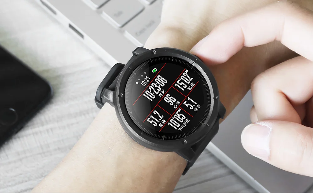 SIKAI чехол для часов Huami Amazfit Stratos 2 Аксессуары для часов чехол для ПК Huami AMAZFIT Stratos Pace 2 защитный чехол