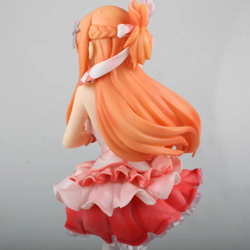 Аниме 22 см Sword Art Online II Asuna &quotThe Flash&quot Idol of the Aincrad Ver. 1/8 весы ПВХ фигурка
