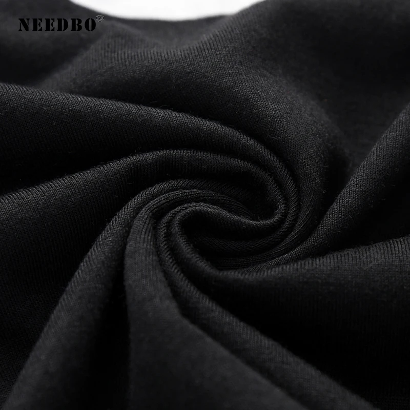 Лидер продаж сексуальный укороченный топ NEEDBO женская футболка с принтом вишни