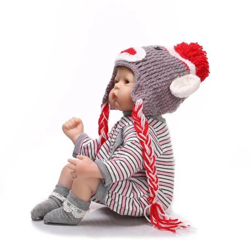 Новое поступление 52 см Силиконовые Реалистичные возрождается Кукла Reborn