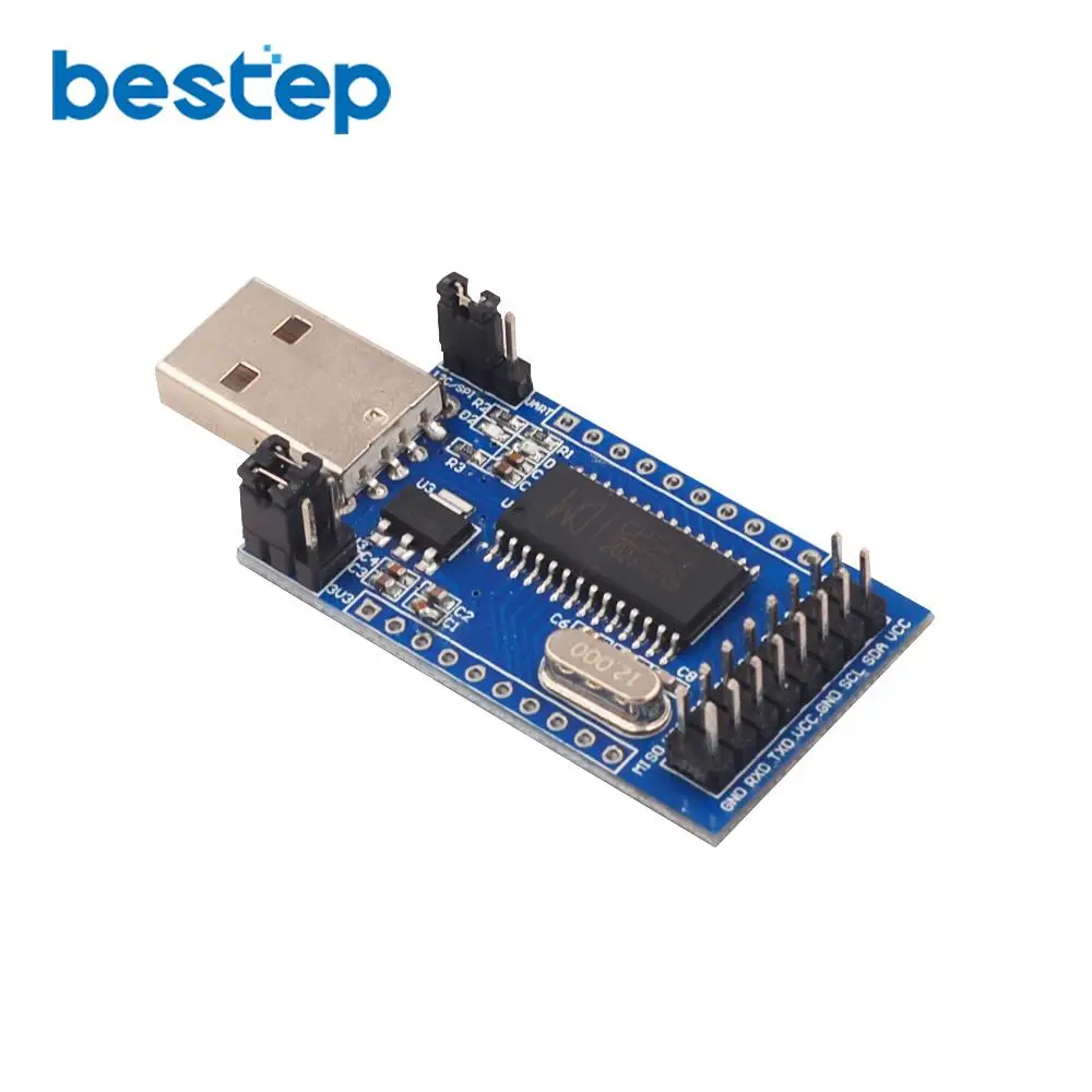 CH341 программист USB к UART IIC SPI I2C Конвертор параллельного порта Встроенный