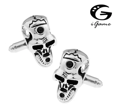 

Запонки iGame с черепом в винтажном стиле, новый дизайн скелета, бесплатная доставка