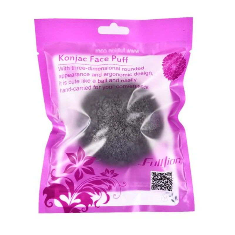 05 Konjac спонж, косметический спонж круглой формы, спонж Конняку, натуральная губка для чистки лица, средство для очищения лица, смывание, Глубокая чистка - Цвет: 05