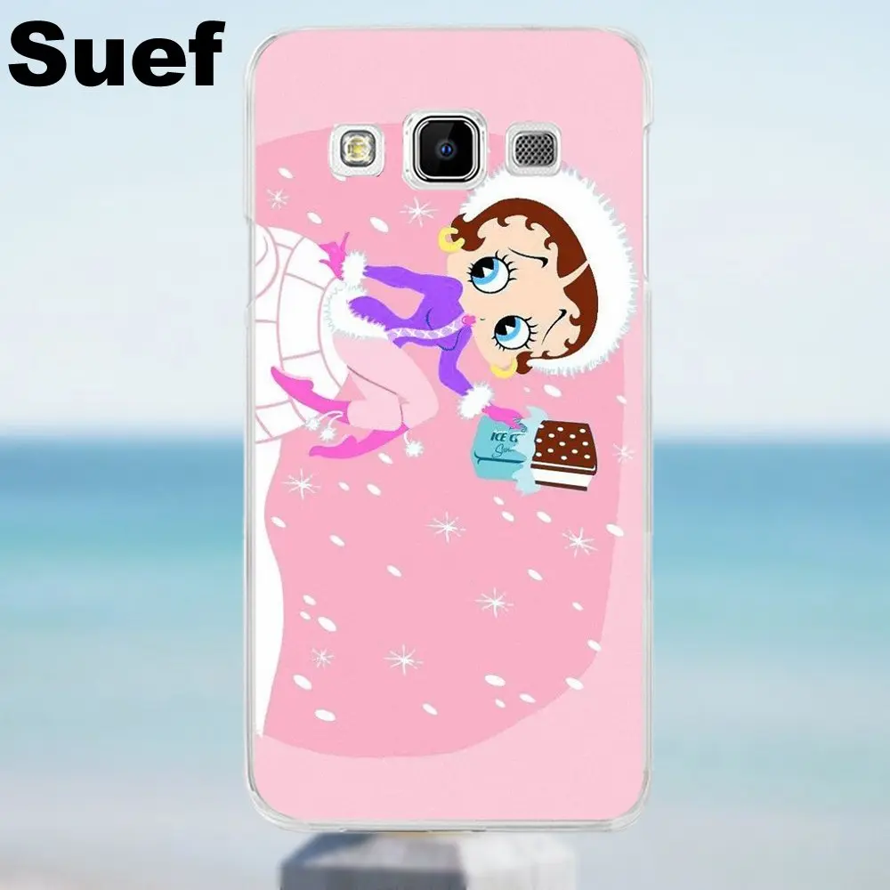 Suef мягкий чехол сексуальная мультяшная Бетти Буп для Galaxy Alpha Core Prime Note 2 3 4 5 S3 S4 S5 S6 S7