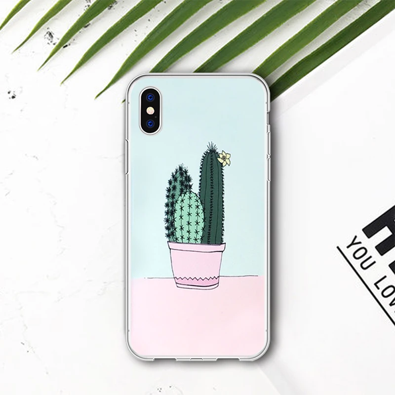 Чехол для iPhone 6 6S X XR MAX 8 7 5 Plus с цветочным рисунком|Бамперы| |