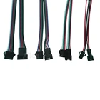 2pin 3pin 4pin 5pin JST светодиодный Разъемы, 1 пара  100 пар мужского и женского разъем для 3528 5050 WS2811 WS2812 светодиодный полосы светильник