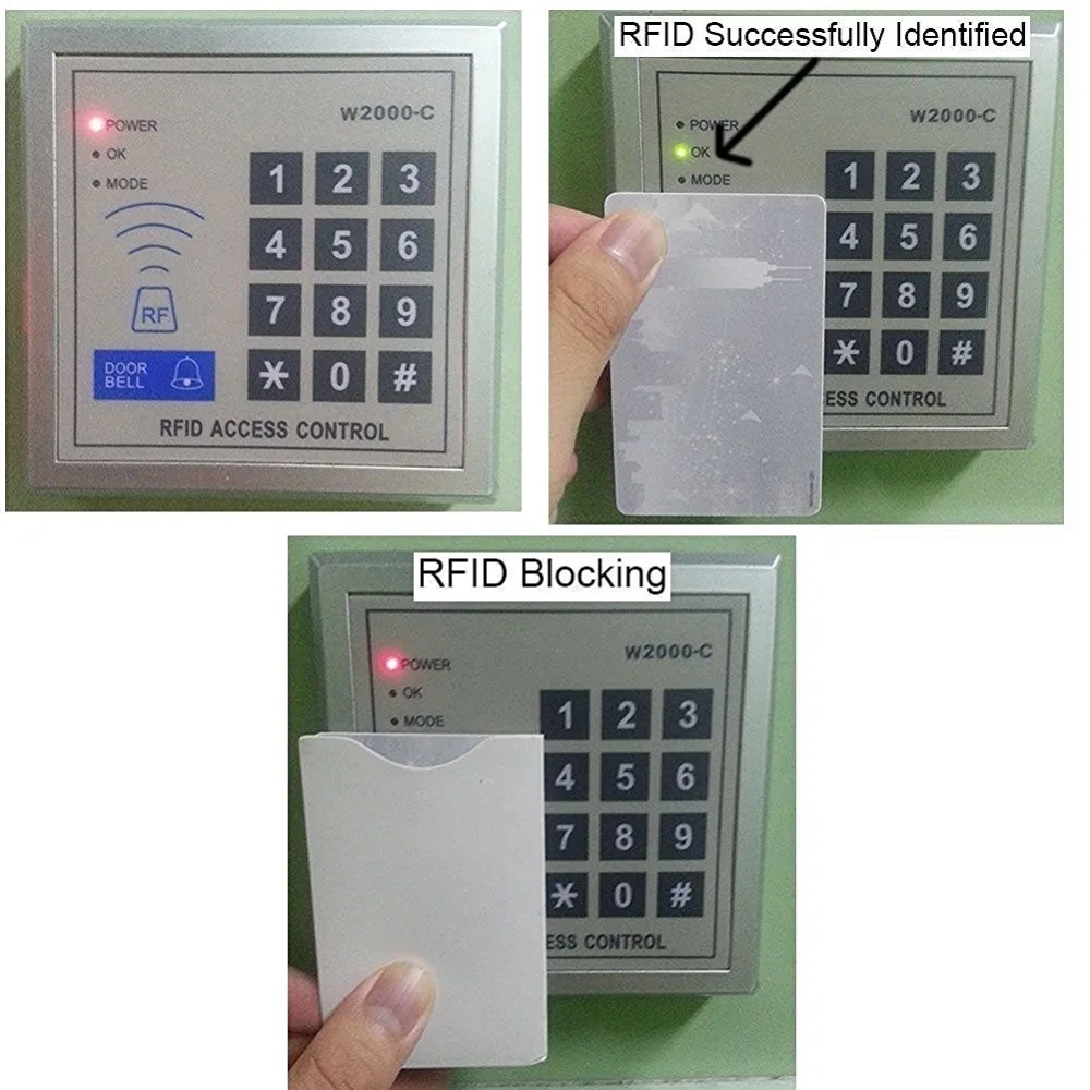 

Чехол с защитой от кражи RFID, Дорожный Чехол с защитой от кражи, тонкий дизайн для кошелька и кармана