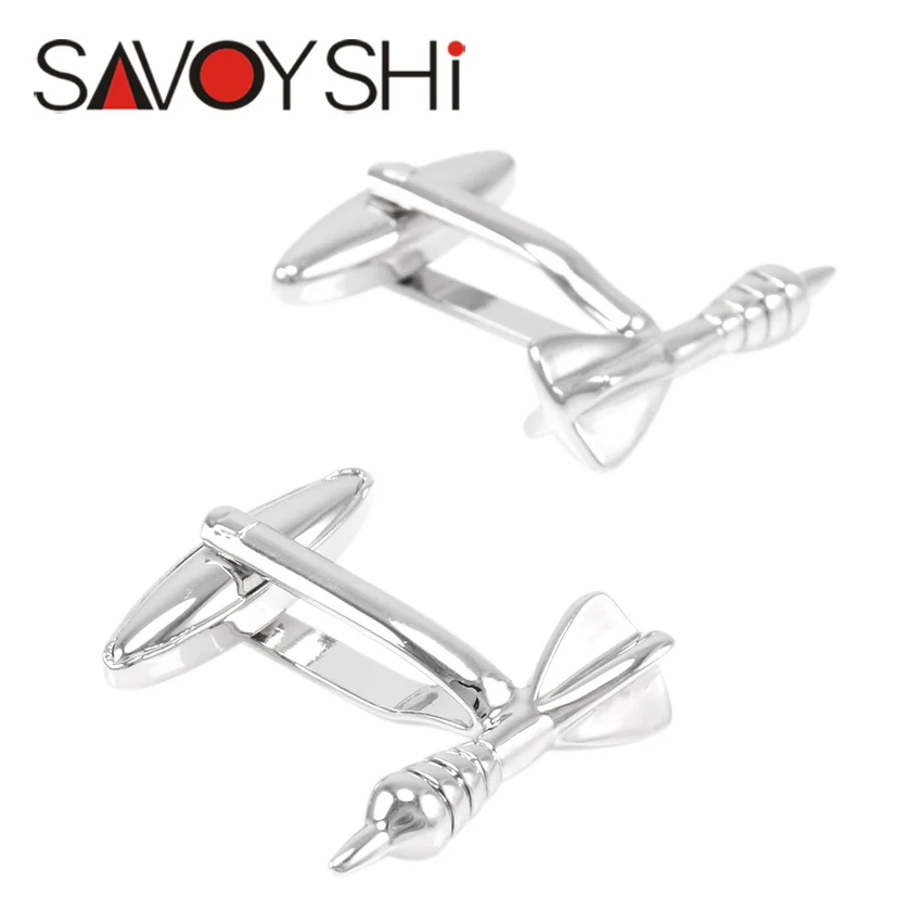 Запонки SAVOYSHI для мужской рубашки с бесплатной гравировкой высококачественные