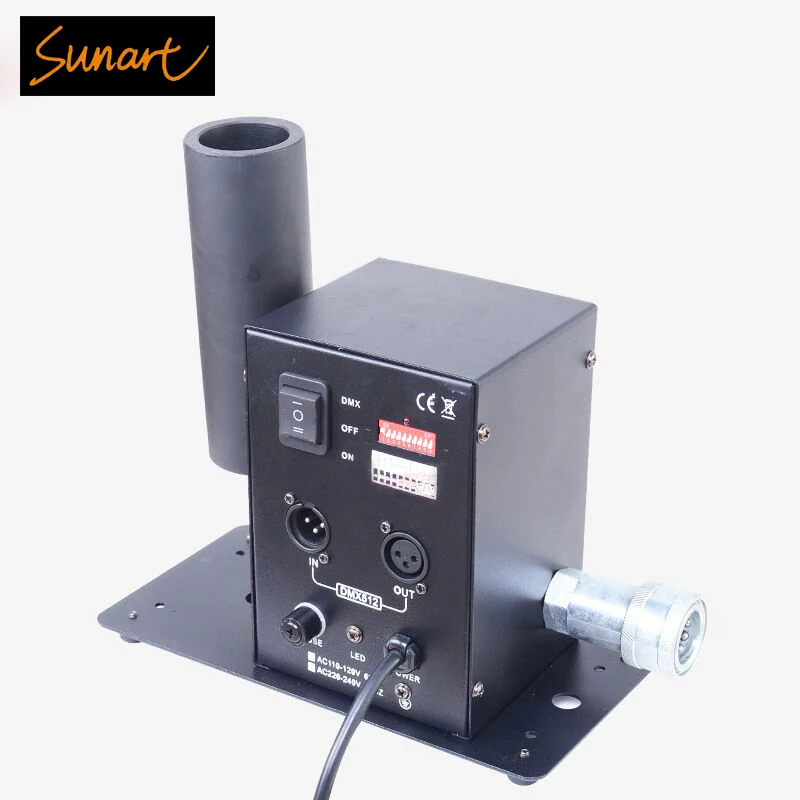 Free Shipping Stage Co2 Jet Somke Effect Machine For DJ Disco Hazer Fazer DMX 512 Control Work With Moving Head Beam Wash Light | Лампы и