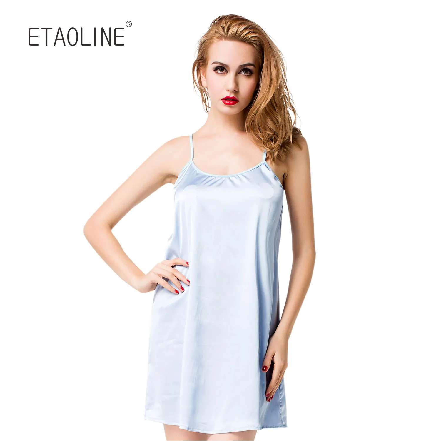 ETAOLINE Новинка 2018 года Горячая сексуальная ночная рубашка белье модная ночнушка