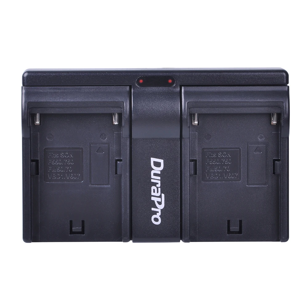 Аккумулятор Durapro 2 x для камеры Sony NP FM500H + двойное зарядное устройство USB A57 A65 A77 A99 A350