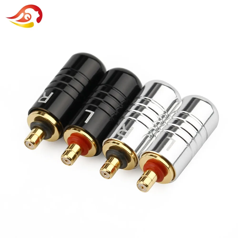 Фото QYFANG штифт для наушников DIY разъем адаптера для UE Live UE6 освещение SUPERBAX IPX HiFi гарнитура разъем для пайки аудиоразъем №2