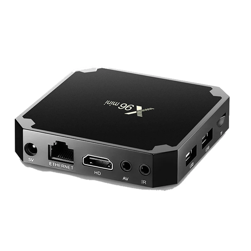 3 шт./лот X96 Мини Android 7 1 Smart TV BOX 2 Гб оперативной памяти 16 встроенной ГБ 8 Amlogic S905W Quad