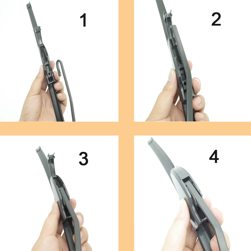 Bexceed лобовое стекло автомобиля плоская резиновая щетка стеклоочистителя для Hyundai