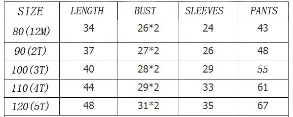 Комплекты одежды из 2 предметов для маленьких мальчиков и девочек 0 5 лет