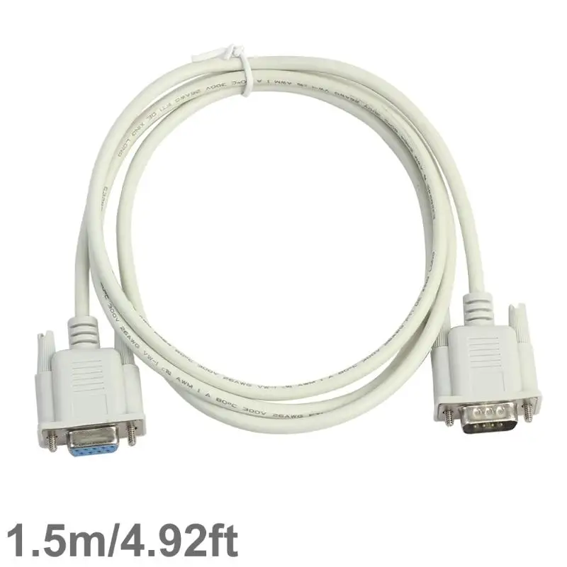 Последовательный RS232 DB9 Pin VGA мужчин и женщин аудио удлинитель конвертер кабель провод линия для монитора компьютера 1,5 м/3 м/5 м
