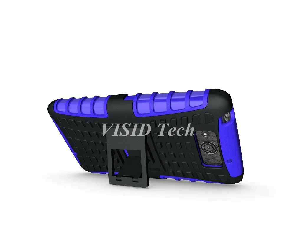 Оптовая продажа бесплатная доставка пк с тпу паук гибридный чехол для Motorola Droid