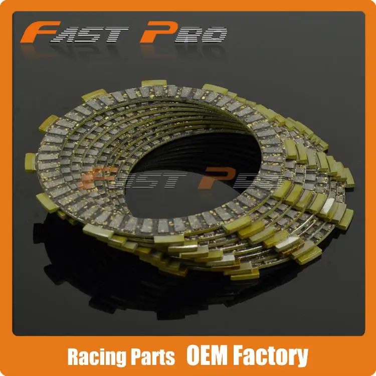 Clutch Plates Disc Set 8pcs for CR CRF CR125R CRF250R Dirt Bike MX Motocross Enduro Supermoto SM |