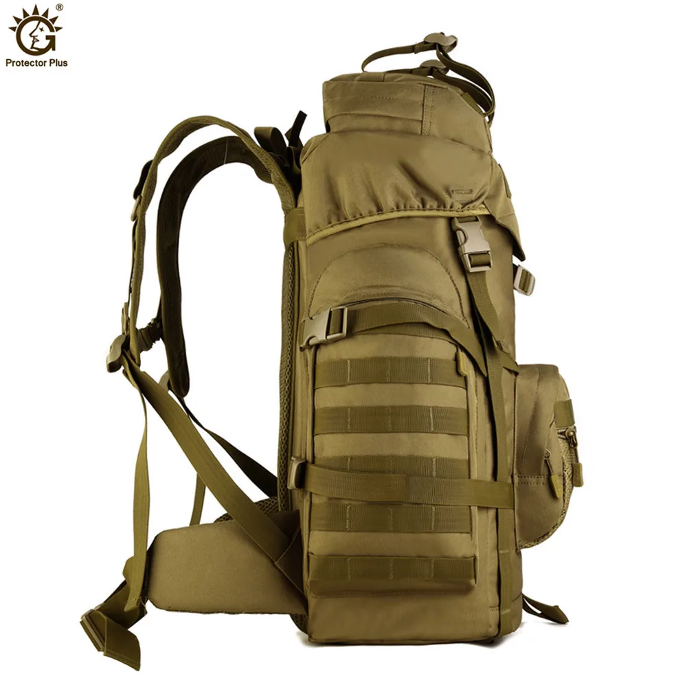Вместительный мужской военный тактический рюкзак 60 л для женщин и мужчин