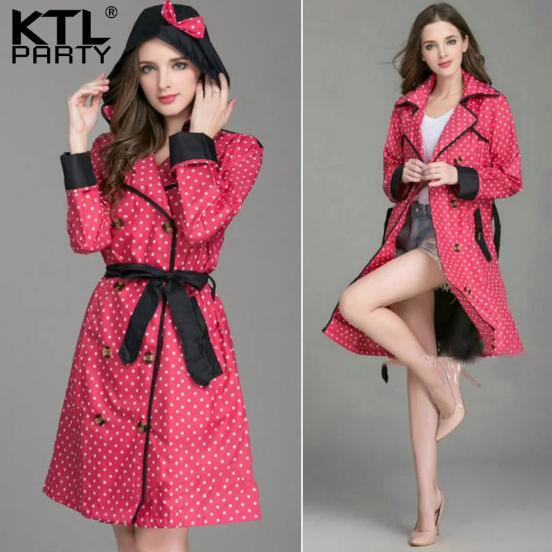 KTLPARTY женские модные дождевики уличные для путешествий непромокаемое