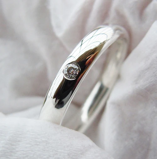 Обручальное кольцо из серебра 925 пробы с бриллиантами карат|engagement ring|ring ringring