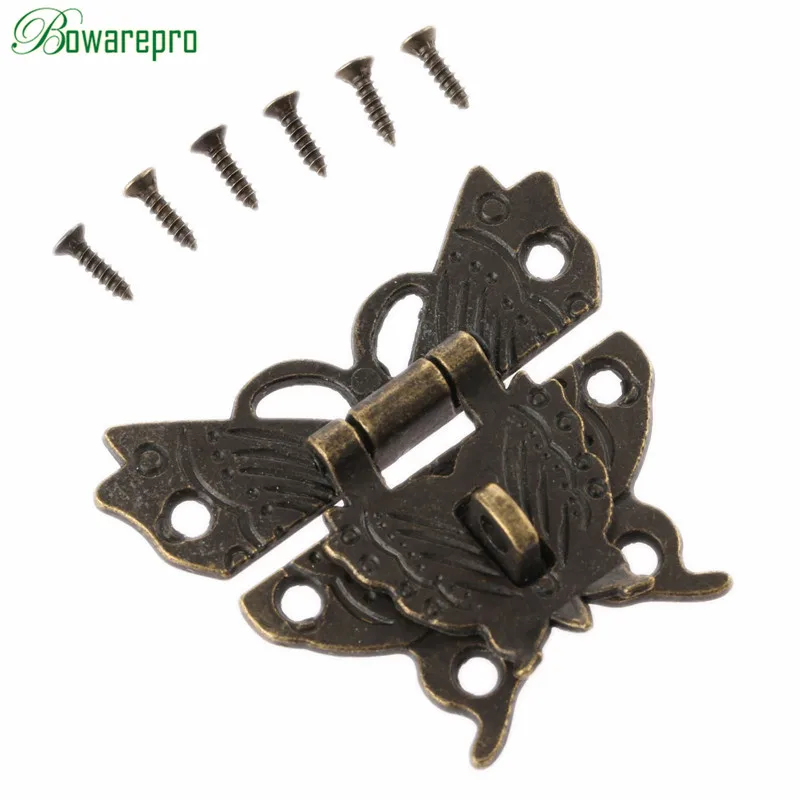 Декоративная защелка бабочка для шкатулки 50 х43 мм|Засовы| |