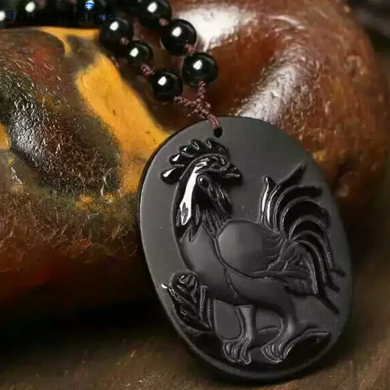 Оптовая продажа jourssnow скраб курица из знаков зодиака натуральный обсидиановый