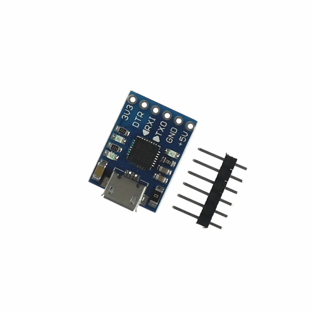 1 шт. KJ193 MCU2102 CP2102 MICRO USB в UART TTL модуль 6Pin серийный преобразователь STC Замена FT232