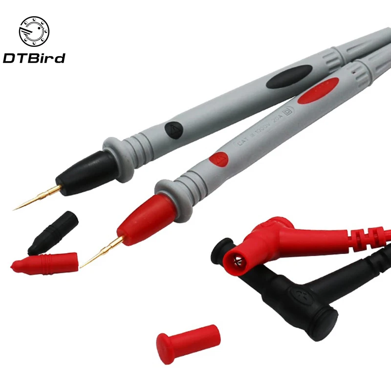 10v 20v Probe Test Leads Pin For Universal Digital Multimeter Needle Tip Multi Meter Tester Lead Wire Pen Cable 110cm | Инструменты