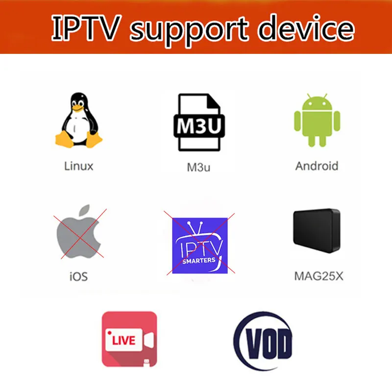 Европа IPTV Германия французский 1100 + live Free VOD Поддержка Android m3u enigma2 mag250 9000 Vod |