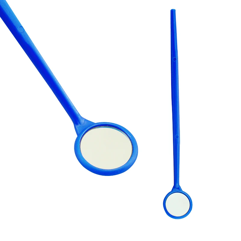 Новый портативный 100 шт Стоматологические Одноразовые рот зеркала для