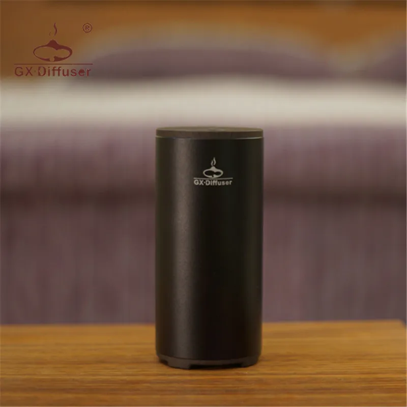 black GX. Диффузор USB аккумулятор портативный мини-генератор Свежий Озон очиститель воздуха USB аккумулятор озонатор очиститель воздуха холодильник - Цвет: black
