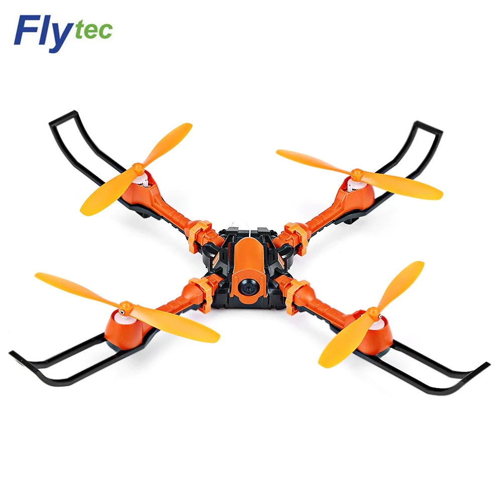 

Flytec T15 Foldable 0.3MP WiFi Camera RC Quadcopter 2.4G 4CH 6-axis Gyro Headless High Hold Mode 3D Unlimited Flip Drone RTF