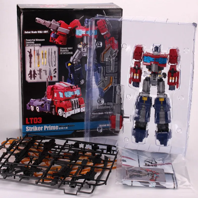 Трансформация LgendaryToys Optimus OP колонка с богатством игрушечное оружие LT03 Колонка