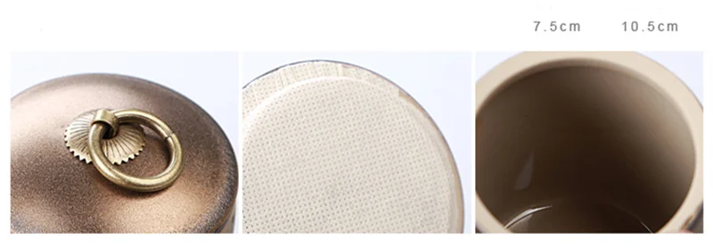 Новый Контейнер для чая кухонные состы хранения дорожные жестяные банки желтый